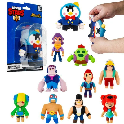 Тянущаяся фигурка Monster Flex Brawl Stars 1toy Т27106 1